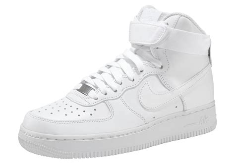 nike air force 1 wit hoog|white air force 1 high shoes.